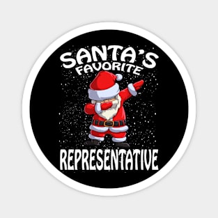 Santas Favorite Representative Christmas Magnet